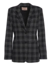 TWINSET WOOL VISCOSE-BLEND BLAZER