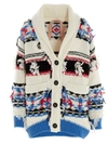 N°21 Maglia Distressed-effect Cardigan In White