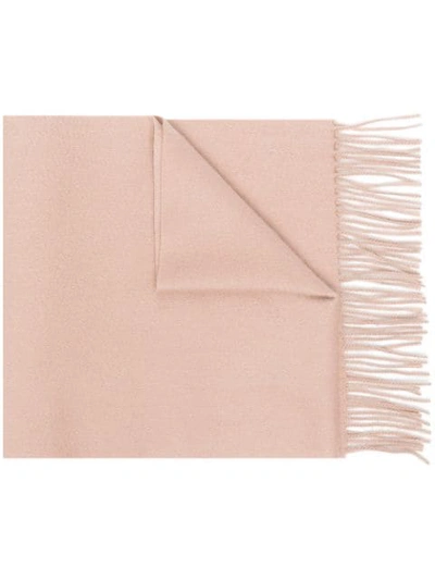 N•peal Wooven Cashmere Scarf In Neutrals