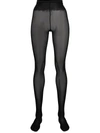 Wolford Neon 40 Two-pack Tights In Black