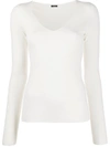 JOSEPH V-NECK LONG SLEEVE TOP