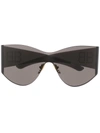 BALENCIAGA MASK ROUND SUNGLASSES