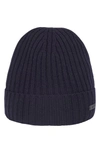 HUGO BOSS CABLE KNIT BEANIE,5043535434200