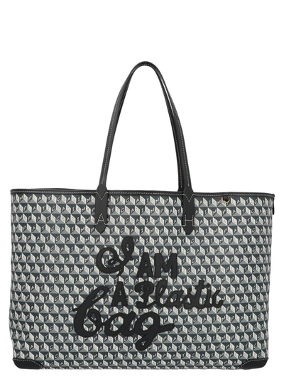 ANYA HINDMARCH ANYA HINDMARCH I AM A PLASTIC BAG MOTIF TOTE BAG