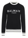 BALMAIN BALMAIN LOGO KNITTED SWEATER