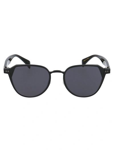 Yohji Yamamoto Yy7041 Sunglasses In Black