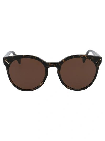 Yohji Yamamoto Ys5003 Sunglasses In 134 Brown