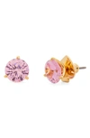 KATE SPADE TRIO PRONG STUDS,WBRUI086