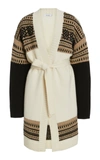 MAX MARA WOMEN'S BUONA BELTED WOOL AND CASHMERE-BLEND CARDIGAN