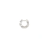 All Blues Almost Sterling Silver Single Hoop Earring In Silver