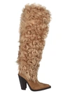 DSQUARED2 SHEARLING BOOTS,11652306