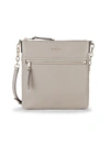 Kate Spade Jackson Street Melisse Leather Crossbody Bag In Warm Taupe