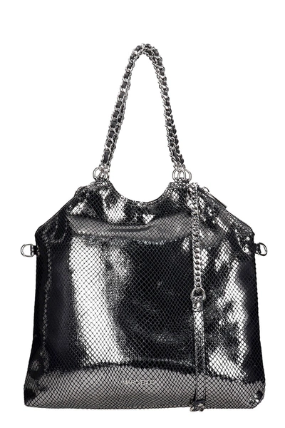 Marc Ellis Odelia Tote In Silver Leather