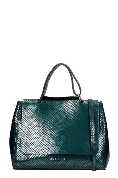 Marc Ellis Maddison M Hand Bag In Green Leather