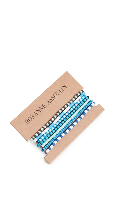 Roxanne Assoulin Color Therapy® Blue Bracelet Set