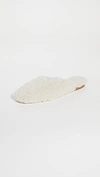 SLEEPER SHEARLING SLIPPERS CREAM,SLEPR30057