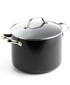 GREENPAN VALENCIA PRO HEALTHY CERAMIC NONSTICK 8-QT. STOCKPOT WITH LID