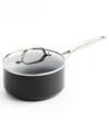 GREENPAN VALENCIA PRO HEALTHY CERAMIC NONSTICK 2-QT. SAUCEPAN WITH LID