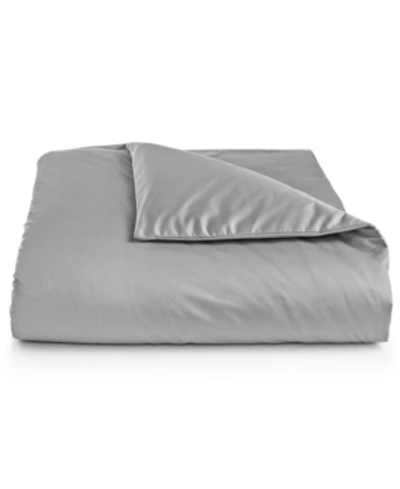 Charter Club 550 Thread Count 100% Cotton 2-pc. Duvet Cover Set, Twin, Exclusively At Macy's In Smoke (grey)