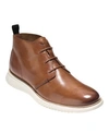 Cole Haan Men's 2.zerogrand Chukka Boot Men's Shoes In British Tan-ivory