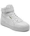 PUMA WOMEN'S CALI SPORT HIGH TOP WARM UP STAY-PUT CLOSURE CASUAL SNEAKERS FROM FINISH LINE