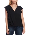VINCE CAMUTO WRAP-FRONT TOP