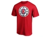 Majestic Los Angeles Clippers Men's Playmaker Name And Number T-shirt Kawhi Leonard In Red