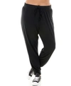 DEREK HEART TRENDY PLUS SIZE DRAWSTRING JOGGERS