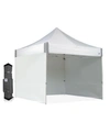 E-Z UP ES100S INSTANT SHELTER POP-UP STRAIGHT LEG COMMERCIAL CANOPY TENT 100 SQUARE FEET OF SHADE