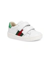 GUCCI BABY'S & TODDLER'S NEW ACE LEATHER SNEAKERS,0400092871537