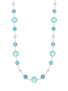 Ippolita Lollitini Long Necklace In Sterling Silver