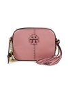 Tory Burch Women's Mcgraw Leather Camera Bag In Pink Magnolia