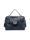 GIVENCHY MEDIUM ID LEATHER TOP HANDLE BAG,400013281255