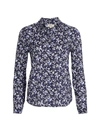 L AGENCE HOLLY PRINTED FLORAL BLOUSE,400013480626