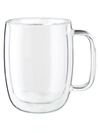 Zwilling J.a. Henckels Zwilling Double Wall Glass 2-piece Latte Glass Mug Set