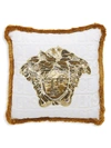 VERSACE SEQUIN MEDUSA CUSHION,0400013280711