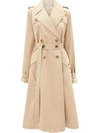 JW ANDERSON DOUBLE-BREASTED BELTED TRENCH COAT