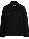Our Legacy Black Evening Coach Jacket In Black