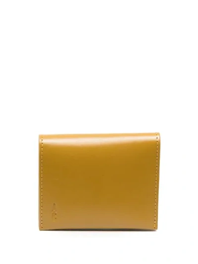 Ally Capellino Folded Cardholder In Yellow