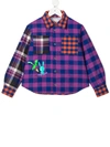 NATASHA ZINKO PLAID CHECK SHIRT