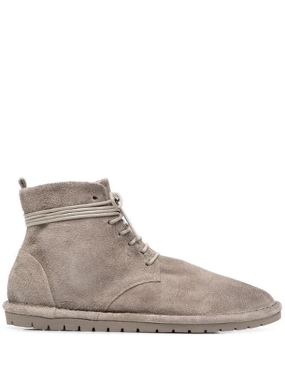 Marsèll Tie-ankle Boots In Grey