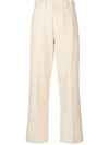 DICKIES CROPPED WIDE-LEG TROUSERS