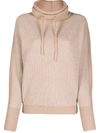 ERES KIOSQUE WAFFLE KNIT JUMPER
