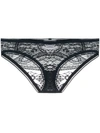 Eres Cithare Lace Briefs In Blue