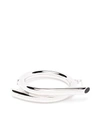 Ambush Pipe Stone Bracelet In Silver