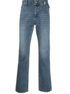 ADER ERROR HIGH-RISE SLIM-FIT JEANS