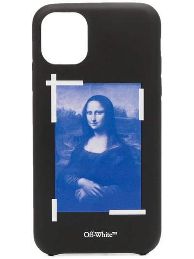 Off-white Mona Lisa Iphone 11 Pro Max Cover In Black