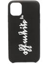 OFF-WHITE LOGO-PRINT IPHONE 11 CASE