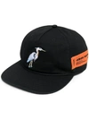 HERON PRESTON LOGO-PATCH BASEBALL CAP