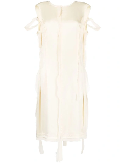 MAISON MARGIELA RIPPED MIDI DRESS